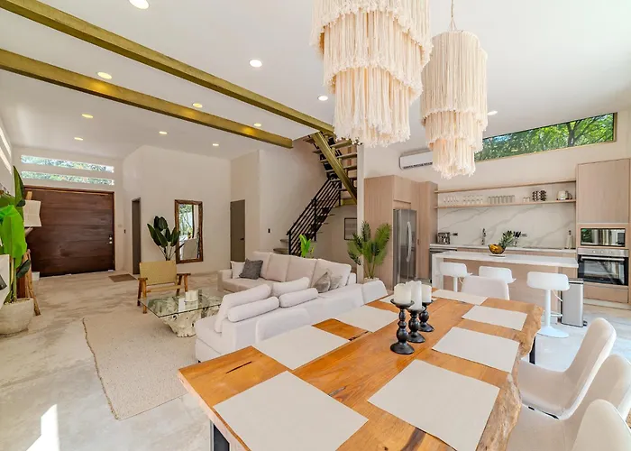 Tulipan Modern 4 Bedroom 4 Bathroom And Private Pool Tulum