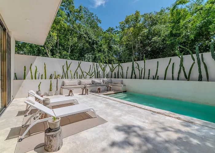 Tulipan Modern 4 Bedroom 4 Bathroom And Private Pool Tulum