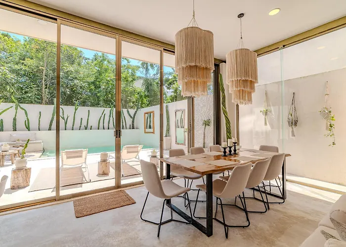 Tulipan Modern 4 Bedroom 4 Bathroom And Private Pool * Tulum