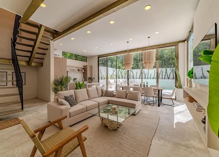 Tulipan Modern 4 Bedroom 4 Bathroom And Private Pool Tulum
